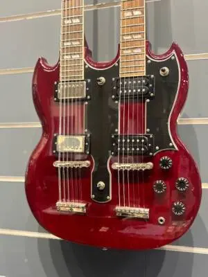 Epiphone - G-1275 DOUBLE NECK CHERRY 2
